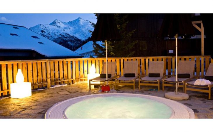 Hotel Le Mottaret, Meribel, Hot-tub